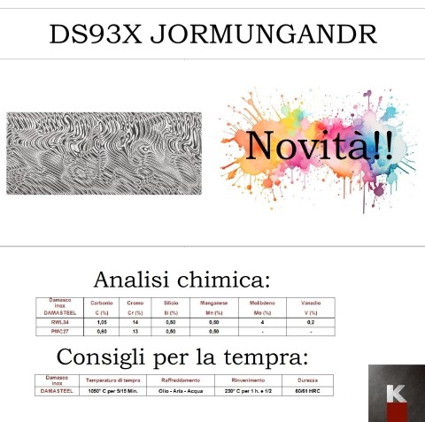 ds93x JORMUNGANDR novità